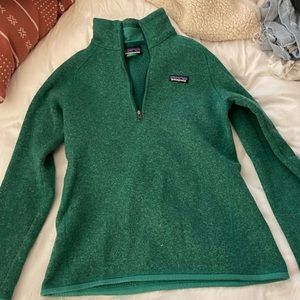 Patagonia sweatshirt quarter zip like new